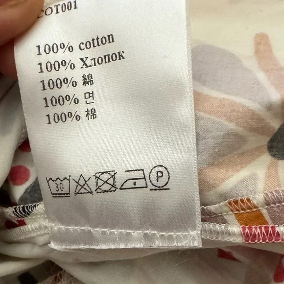 La doubleJ Dress Short & Sassy Vetrata floral Flared Ruffle Sleeve Dress M - Picture 7 of 9